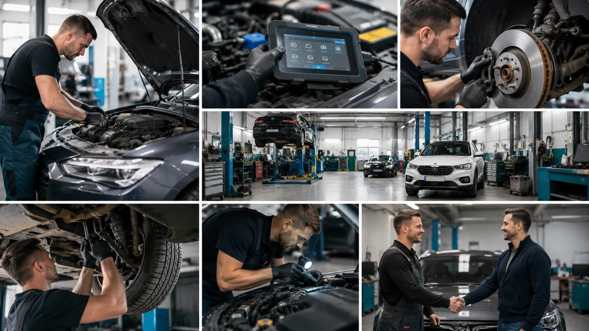 Zii Autocare workshop interior in Kensington Liverpool